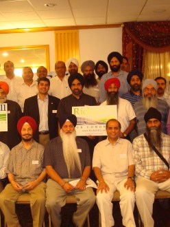 Ricky Gill at a fundraiser in Southern California, August 2012