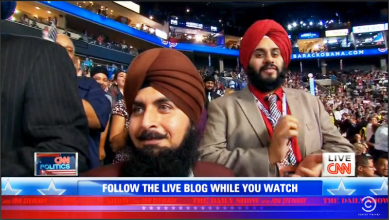 Screen capture from "The Daily Show with Jon Stewart" (September 6, 2012)