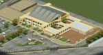 Rendering of completed Fresno Sikh Institute (source: fresnosikhs.org)