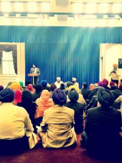 On Friday, December 7, 2012, the White House held a ceremony to commemorate the birth anniversary of Guru Nanak. (source: Gautam Raghavan)