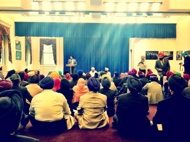 On Friday, December 7, 2012, the White House held a ceremony to commemorate the birth anniversary of Guru Nanak. (source: Gautam Raghavan)