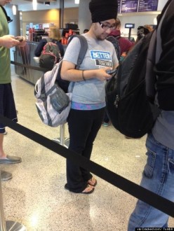 Photo of Balpreet Kaur posted on Reddit. (source: Reddit)