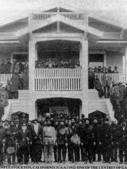 Stockton Gurdwara Sahib, circa 1912 (source: Gadar Heritage Foundation)