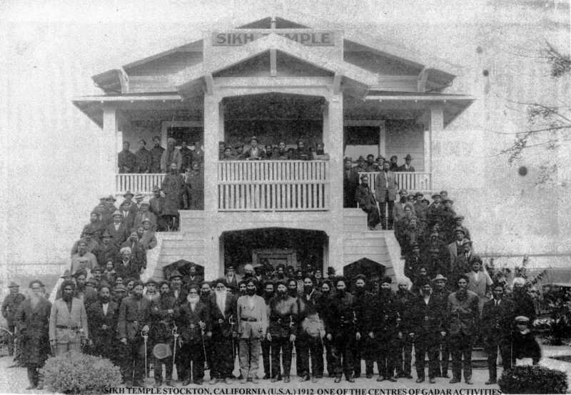 Stockton Gurdwara Sahib, circa 1912 (source: Gadar Heritage Foundation)