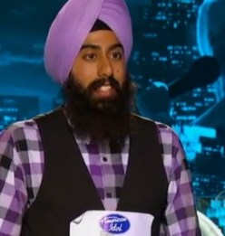 American Idol Season 12 contestant Gurpreet Singh Sarin. (source: Vancouver Desi)