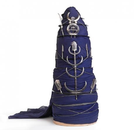 The Fortress Turban on display at the Birmingham Museum and Art Gallery in the UK (credit: Asian Image)