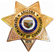 Arizona Department of Corrections badge (source: Wikipedia)