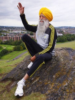 Fauja Singh, 101 years old, is retiring from competitive marathons after this weekend. (source: ESPN)
