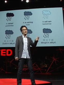 Behavioral economist Keith Chen introduces a fascinating pattern from his research: that languages without a concept for the future -- "It rain tomorrow," instead of "It will rain tomorrow" -- correlate strongly with high savings rates.