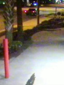 Port Orange Police have released surveillance footage of the suspect pickup truck involved in the February 23 drive-by shooting of Kanwaljit Singh (source: Daytona Beach News-Journal)
