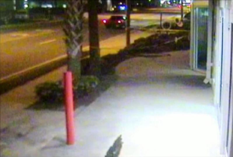 Port Orange Police have released surveillance footage of the suspect pickup truck involved in the February 23 drive-by shooting of Kanwaljit Singh. (source: Daytona Beach News-Journal)