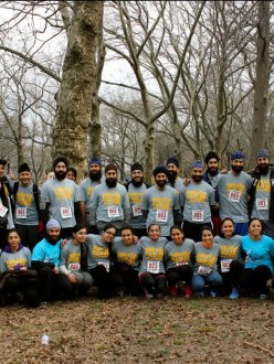 The Surat Fauj Running Club in New York. (source: The Huffington Post)
