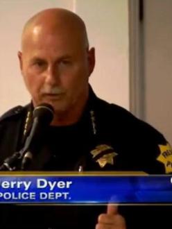 Fresno PD Chief Jerry Dyer. (source: ABC30)