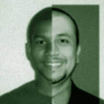 Split image of Trayvon Martin and George Zimmerman. (Source: Keene Trial Consulting)
