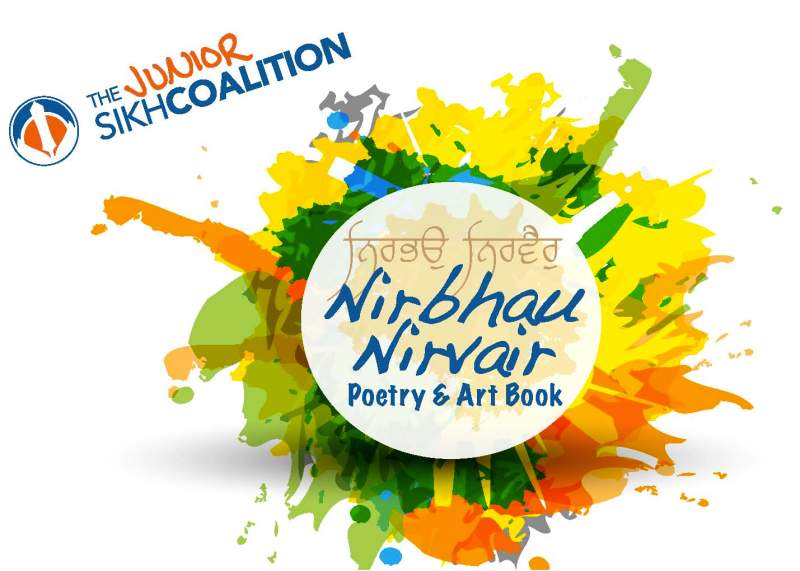 Junior Sikh Coalition Nirbhau Nirvair Poetry & Art Book.