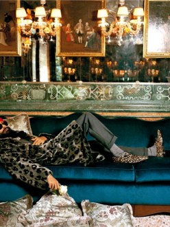 Waris Ahluwalia appears in an article in Vogue Italy's July-August edition. (Source: Vogue Italy)