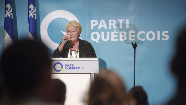 "The PQ and leader Pauline Marois have come under fire for the proposed charter of Quebec values." (Francis Vachon/Canadian Press. Source: CBC News.)