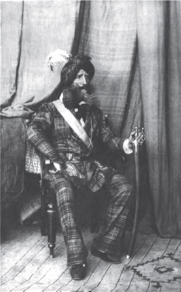Alexander Haughton Campbell Gardner (1785-1877), originally from Wisconsin, served as a colonel in Maharaja Ranjit Singh's army from 1831-1849. He was one of three Americans to serve the Sikh empire. (Source: Wikipedia)