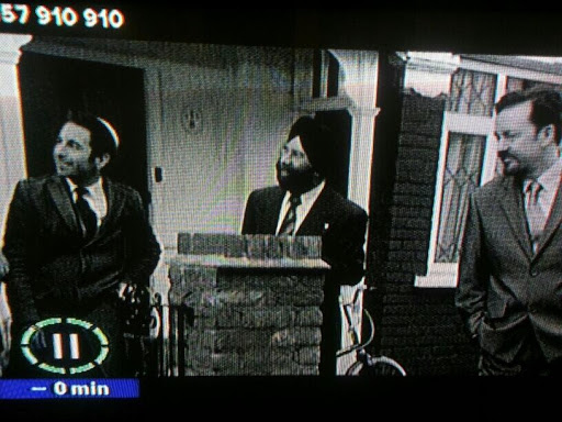 Pictured in this screen capture of "Equality Street," this Sikh gentleman has appeared in many films and television shows. (Source: Buzzfeed)